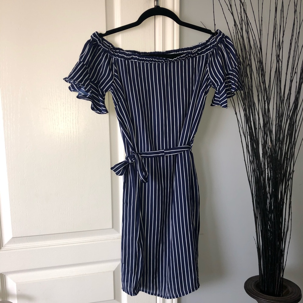 Off the shoulders dress